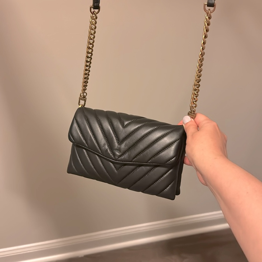 Quince black crossbody